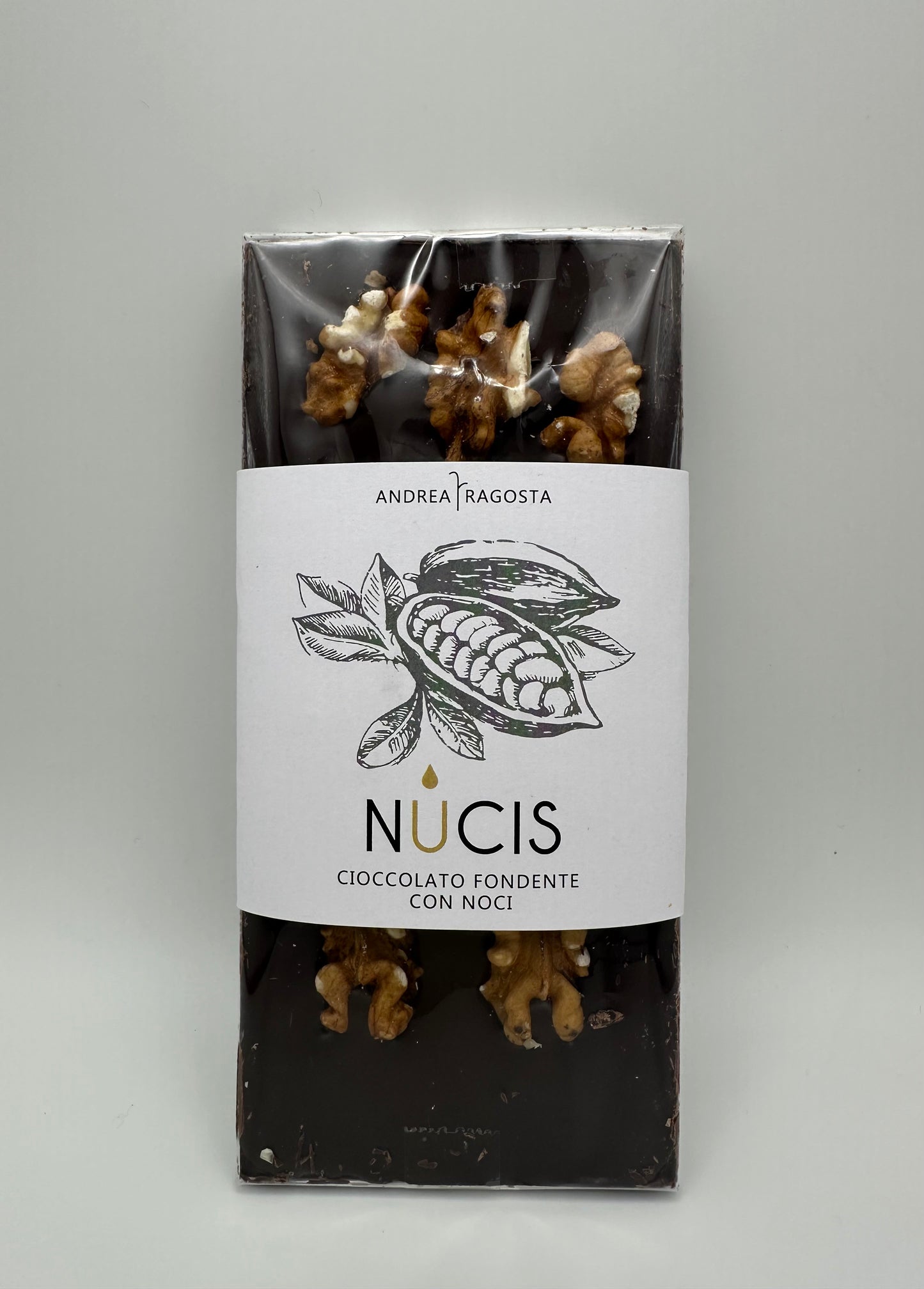 Cioccolato fondente 70% alle noci intere