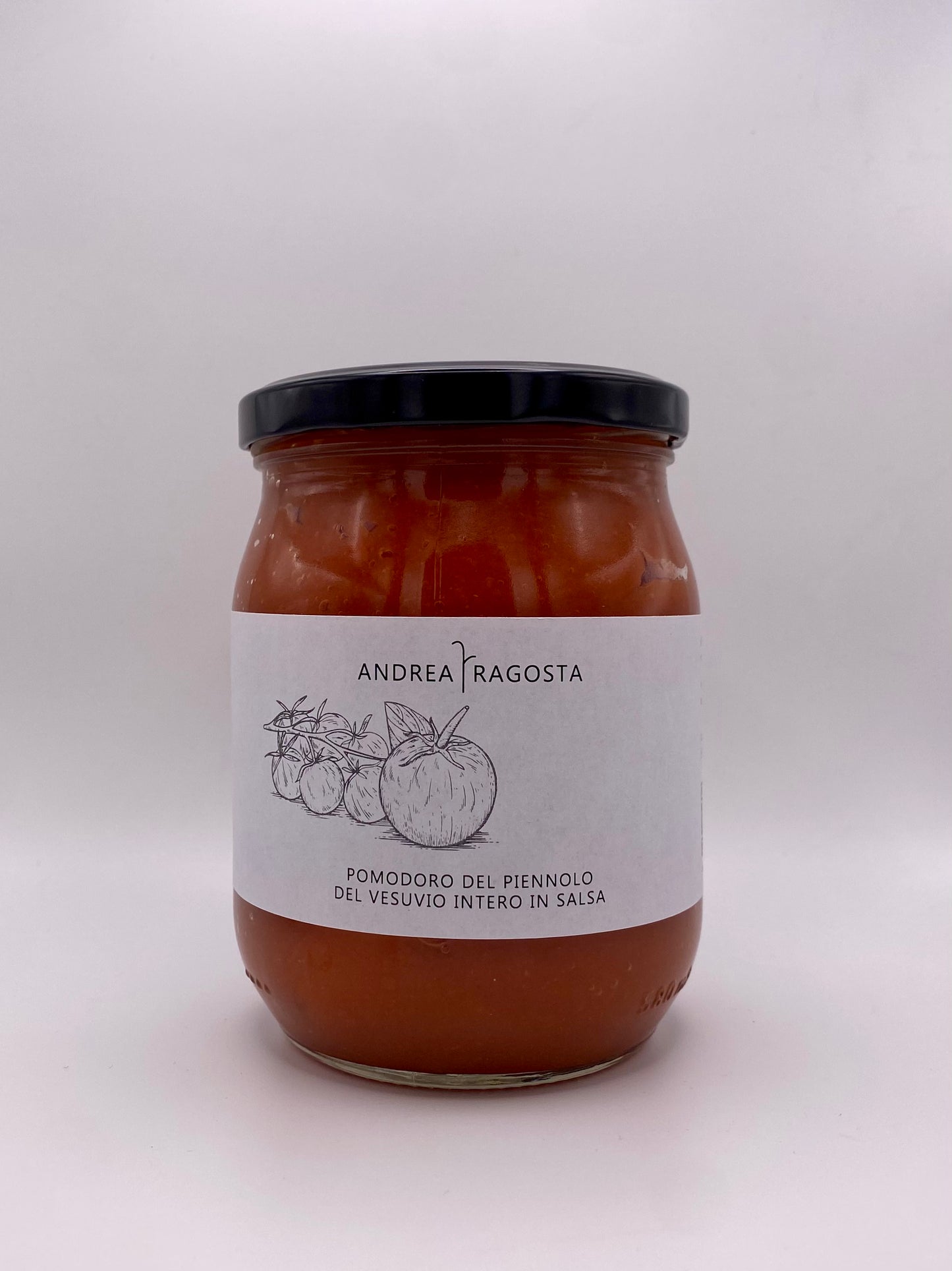 Pomodoro del piennolo del Vesuvio "intero in salsa"